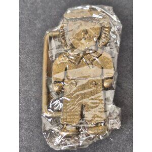 Vintage Starlight Raggedy Andy Doll Metal Belt Buckle
